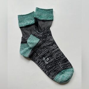 Yohji Yamamoto Black and Green Socks